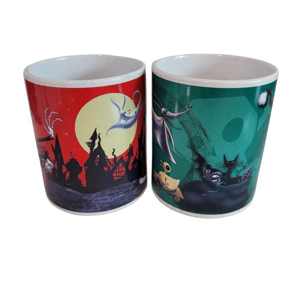 Disney The Nightmare Before Christmas Jack Skellington And Sally Coffee Mug 12oz - Picture 3 of 5